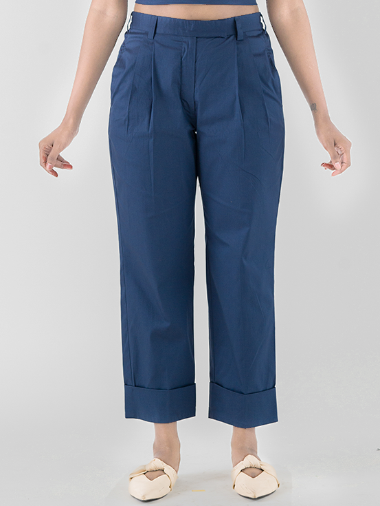 Organic Cotton Co-ord Set - Denim Blue (Set of Two)